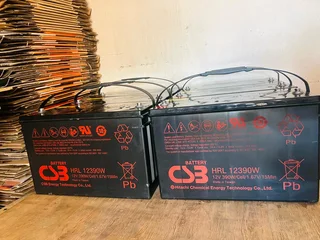 CSB 12390W 120AH 12V RECHARGEABLE DEEP CYCLE BATTERIES