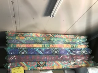 Single foam mattresses