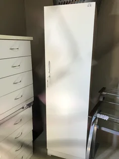 1 door wardrobe ideal for student accommodation or rehab