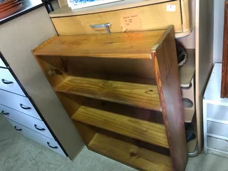 Pine book shelf
