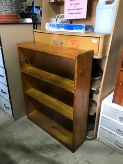 Pine book shelf