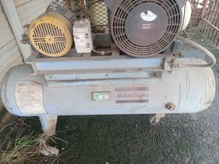 Used machinery 2air compressors 1 Autoclaf oven 1 160wat 220hp electric motor 1 20 ton hydraulic pr