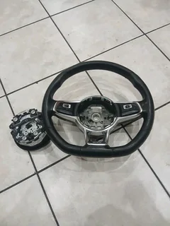 Steering rag and air bags for golf 7 available for sale