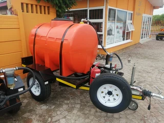 1000 Liter Plastic Tank, Diesel Trailer / Bowser / Mini-tanker