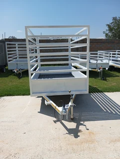 3m Cattle trailer - braked axle