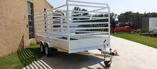 4 meter Livestock trailer double axle