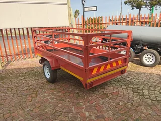 3m Untility trailer, single unbraked axle 14" wheels