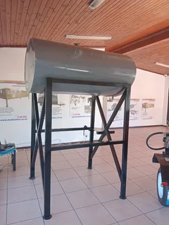 1000L mild steel diesel tank on stand