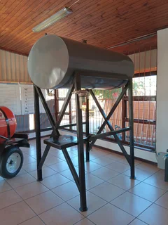 1000L mild steel diesel tank on stand