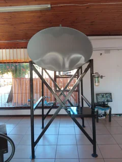 1000L mild steel diesel tank on stand