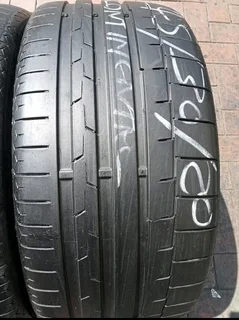 Two 245/30/20 continental contisport