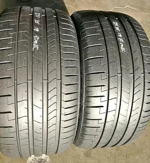 Two 275/35/19 pirelli p zero 90%