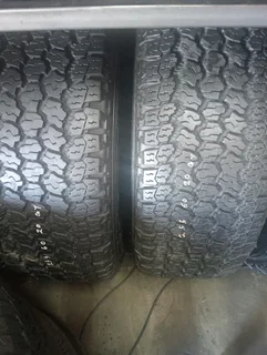 Two 255/60/20 Goodyear wrangler like new