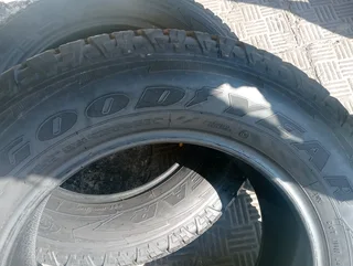 Two 265/60/18 Goodyear wrangler like new