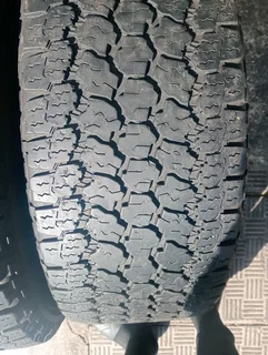 Two 265/60/18 Goodyear wrangler like new