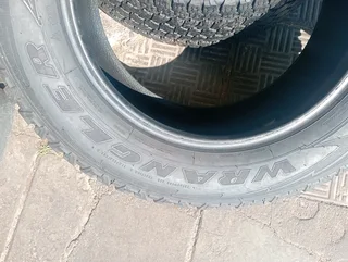 Two 265/60/18 Goodyear wrangler like new