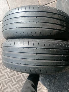 Two 225/45/19 Goodyear eagle F1 normal tyers