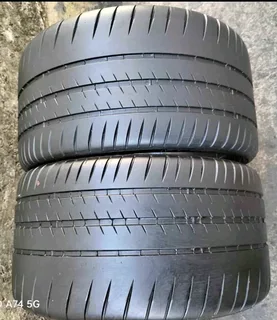 Two 295/30/20 Michelin pilot Super cup 2