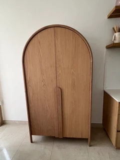 Brand new solid oak cabinet