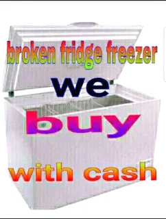 Broken Fridge Freezer Cash