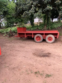Double wheel Tractor trailer for sale