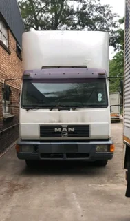 Man 12-1633 Pantech Tail Lift Truck For Sale.