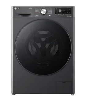 LG 9/5kg Mid-Black Front Load Washer Dryer Combo with AIDD & Steam F2V5FRPY