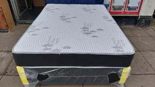Bamboo 2 sided double bed