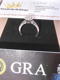 1 CARAT MOISSANITE DIAMOND RINGS