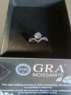 Wedding Ring 1 Carat Moissanite Diamond Ring