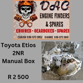 Toyota Etios 2NR Manual Gearbox 5 Speed