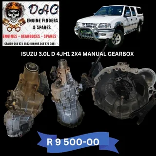 Isuzu 3.0l 4jh1 2x4 Manual Gearbox