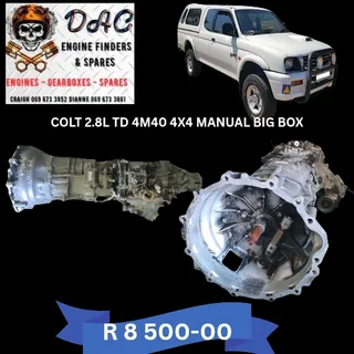 Colt 2.8l Td 4m40 4x4 Manual Big Box Gear Box