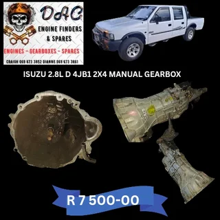 Isuzu 2.8l D 4jb1 2x4 Manual Gearbox