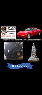 Mazda Rx-7 13b Rotary Manual 5 Speed Gearbox