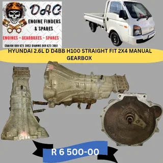 Hyundai 2.6l D D4bb H100 Straight Fit 2x4 Manual Gearbox