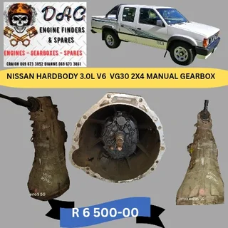 Nissan Hardbody 3.0l V6 Vg30 2x4 Manual Gearbox