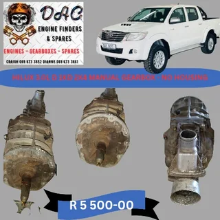 Hilux 3.0 D 1kd 2x4 Manual Gearbox - No Housing