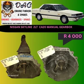Nissan Skyline 2lt Ca20 Manual Gearbox