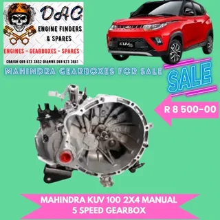 Mahindra Kuv 100 2x4 Manual 5 Speed Gearbox
