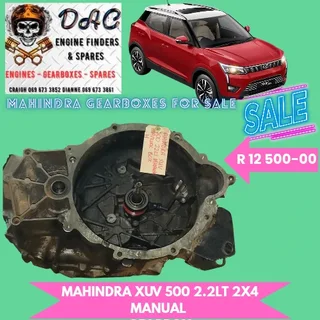 Mahindra Xuv 500 2.2lt 2x4 Manual Gearbox