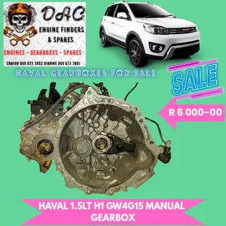 Haval 1.5lt H1 Gw4g15 Manual Gearbox