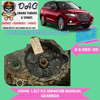 Haval 1.5lt H2 Gw4g15b Manual Gearbox