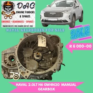 Haval 2.0lt H6 Gw4n20 Manual Gearbox