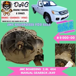 Jmc Boarding 2.8l 4x4 Manual Gearbox Jx49