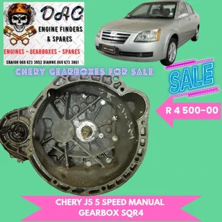 Chery J5 5 Speed Manual Gearbox Sqr4