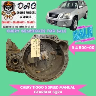 Chery Tiggo 5 Speed Manual Gearbox Sqr4