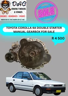 Toyota Corolla 4a Double Start Manual Gearbox