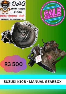 Suzuki k10b Manual Gearbox