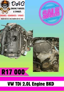 Vw Tdi 2.0 Bkd Engine